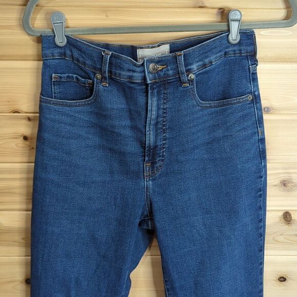 Everlane Womens Jeans 28 Blue High Rise Skinny Jeans Medium Wash 28" Inseam - Picture 2 of 9